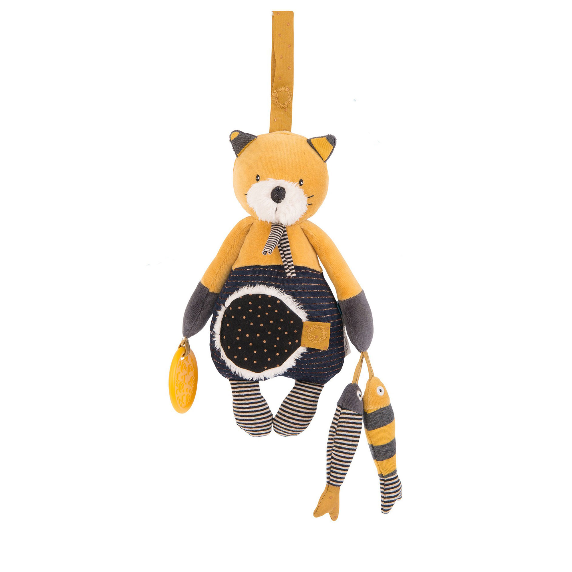 PELUCHE DE ACTIVIDAD PARA COLGAR DE TIHO EL TIGRE COLECCIÓN LA JUNGLA