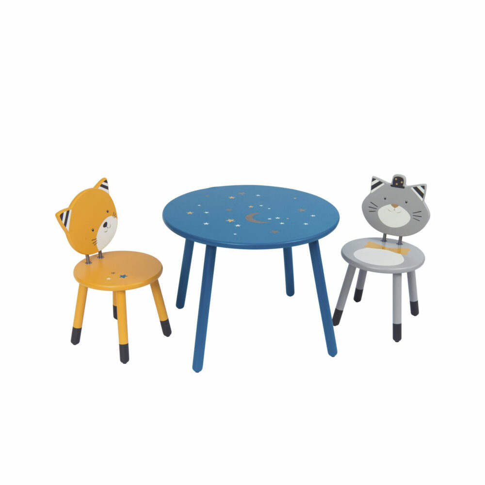 SILLA MOSTAZA GATO LULU COLECCIÓN LES MOUSTACHES