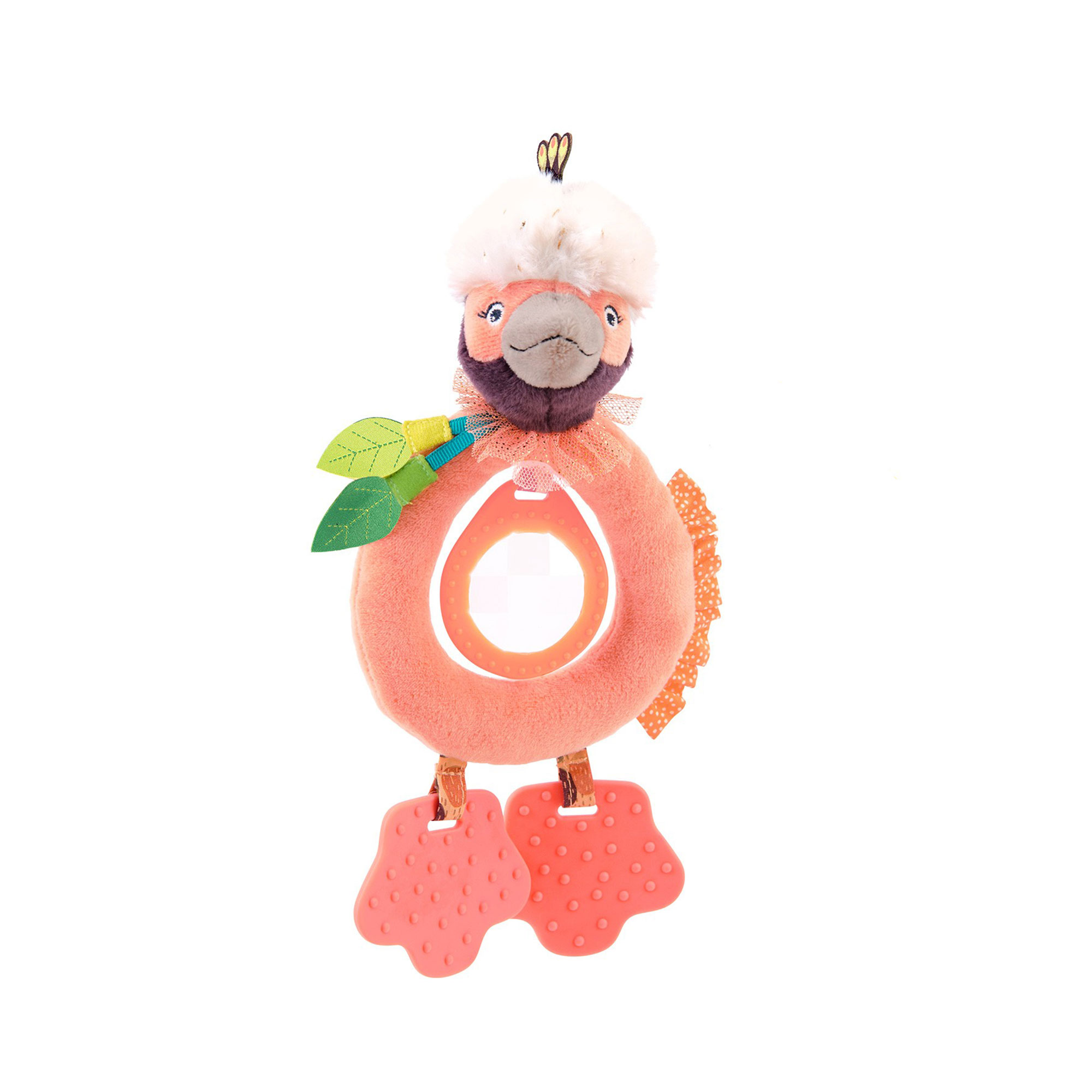 SONAJERO MORDEDOR PÁJARO PALOMA COLECCIÓN DANS LA JUNGLE