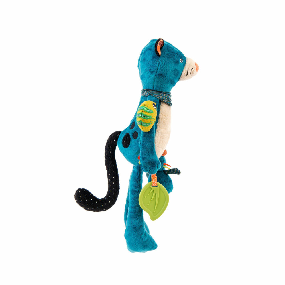 PELUCHE DE ACTIVIDADES PANTERA ZIMBA COLECCIÓN DANS LA JUNGLE