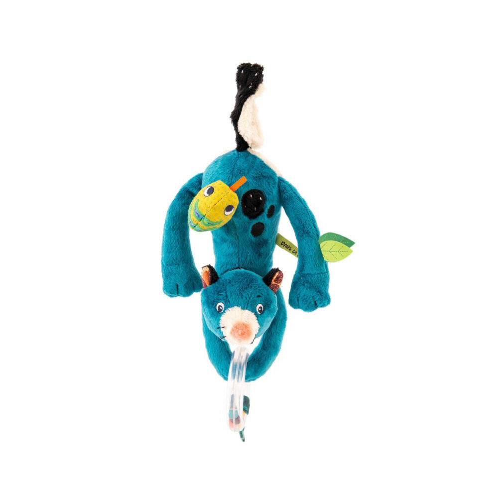 PELUCHE DE ACTIVIDADES PARA COLGAR PANTERA ZIMBA COLECCIÓN DANS LA JUNGLE