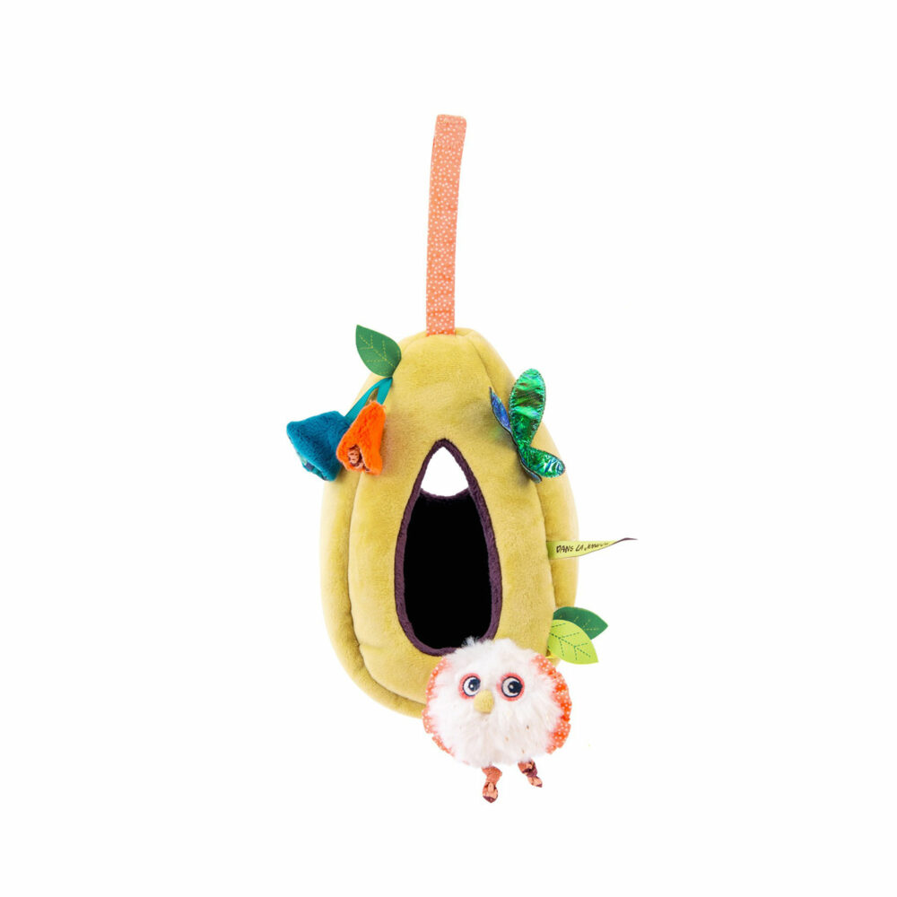 PELUCHE DE ACTIVIDADES NIDO DE PÁJARO COLECCIÓN DANS LA JUNGLE