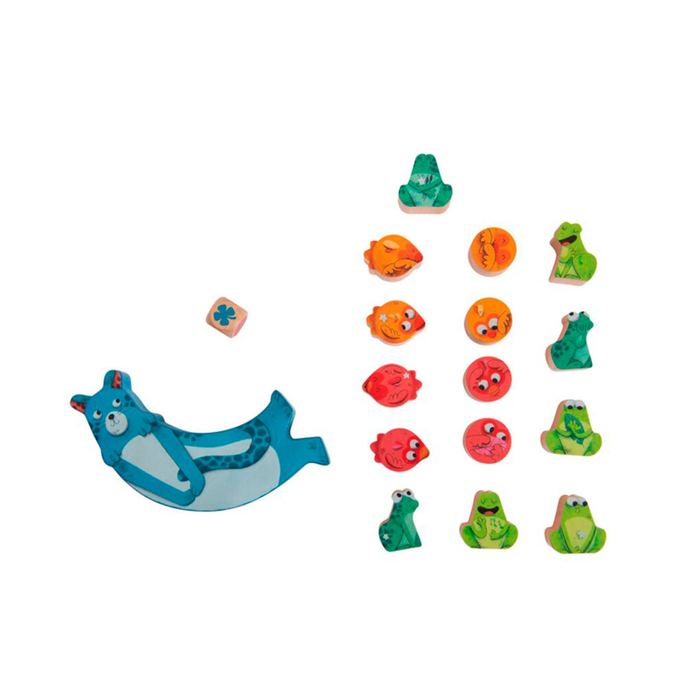 JUEGO DE EQUILIBRIO DE MADERA COLECCIÓN DANS LA JUNGLE