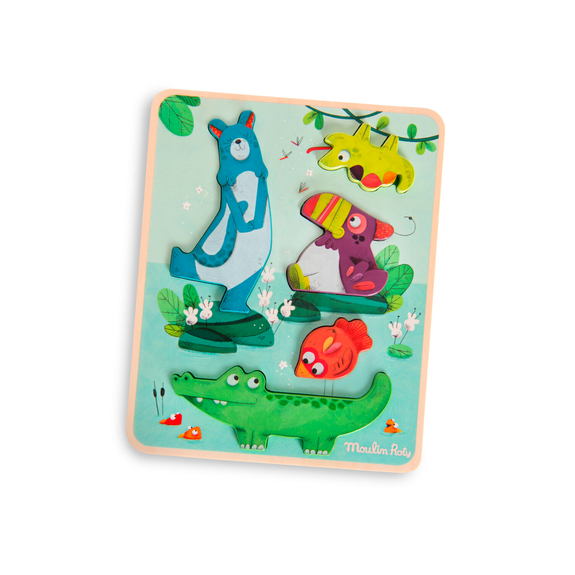 ROMPECABEZAS SENSORIAL COLECCIÓN DANS LA JUNGLE