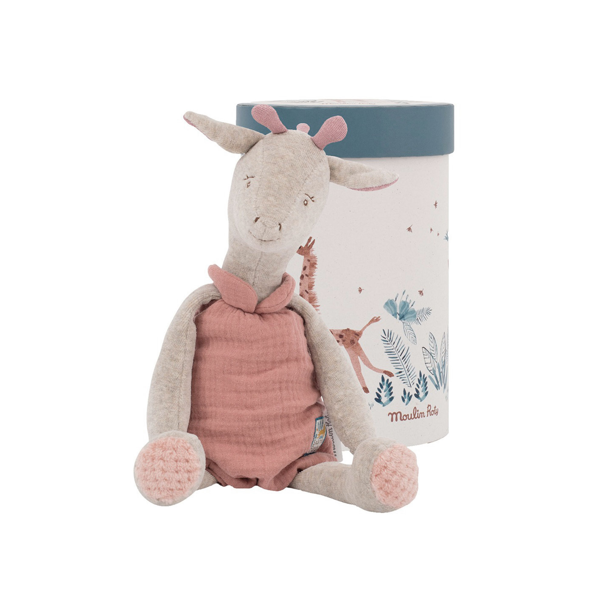 PELUCHE PEQUE DE RANA DE PERLETTE LA GRAN FAMILIA MOULIN ROTY