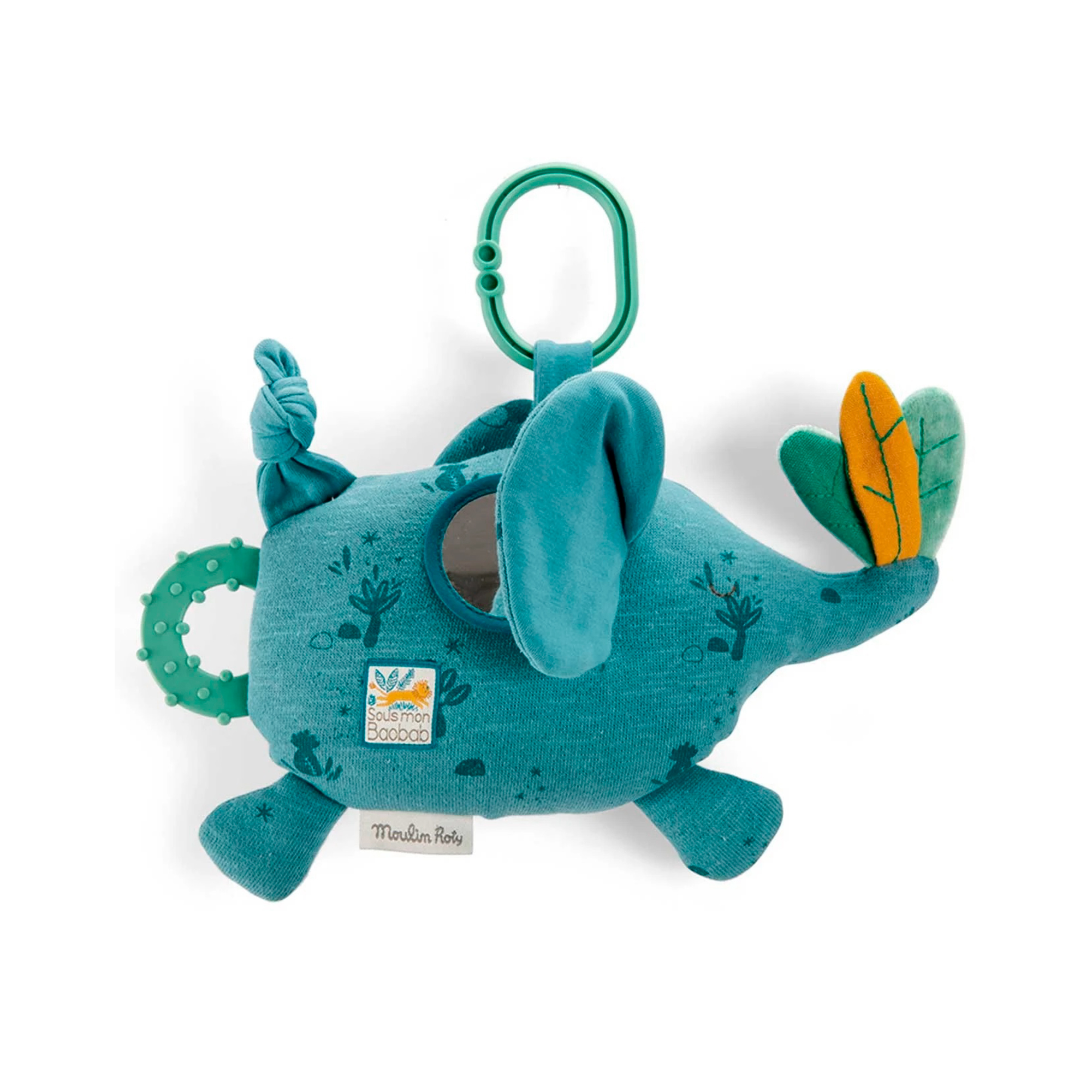 PELUCHE DE ACTIVIDADES DE HOJAS COLECCIÓN SOUS MON BAOBAB