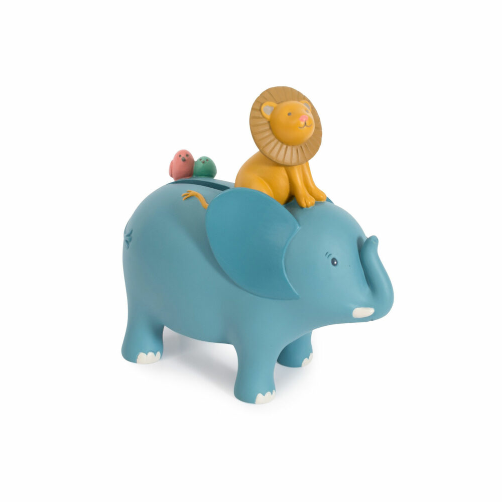 ALCANCÍA DE RESINA ELEFANTE COLECCIÓN SOUS MON BAOBAB