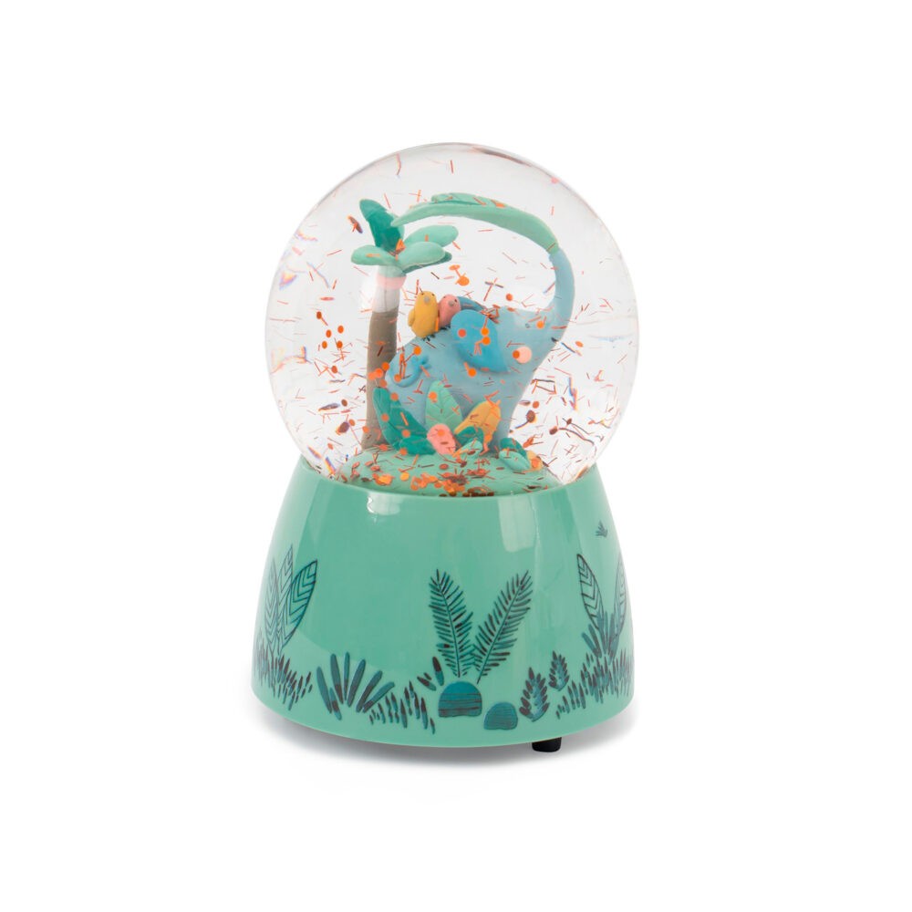 BOLA DE NIEVE DE RESINA MUSICAL COLECCIÓN SOUS MON BAOBAB