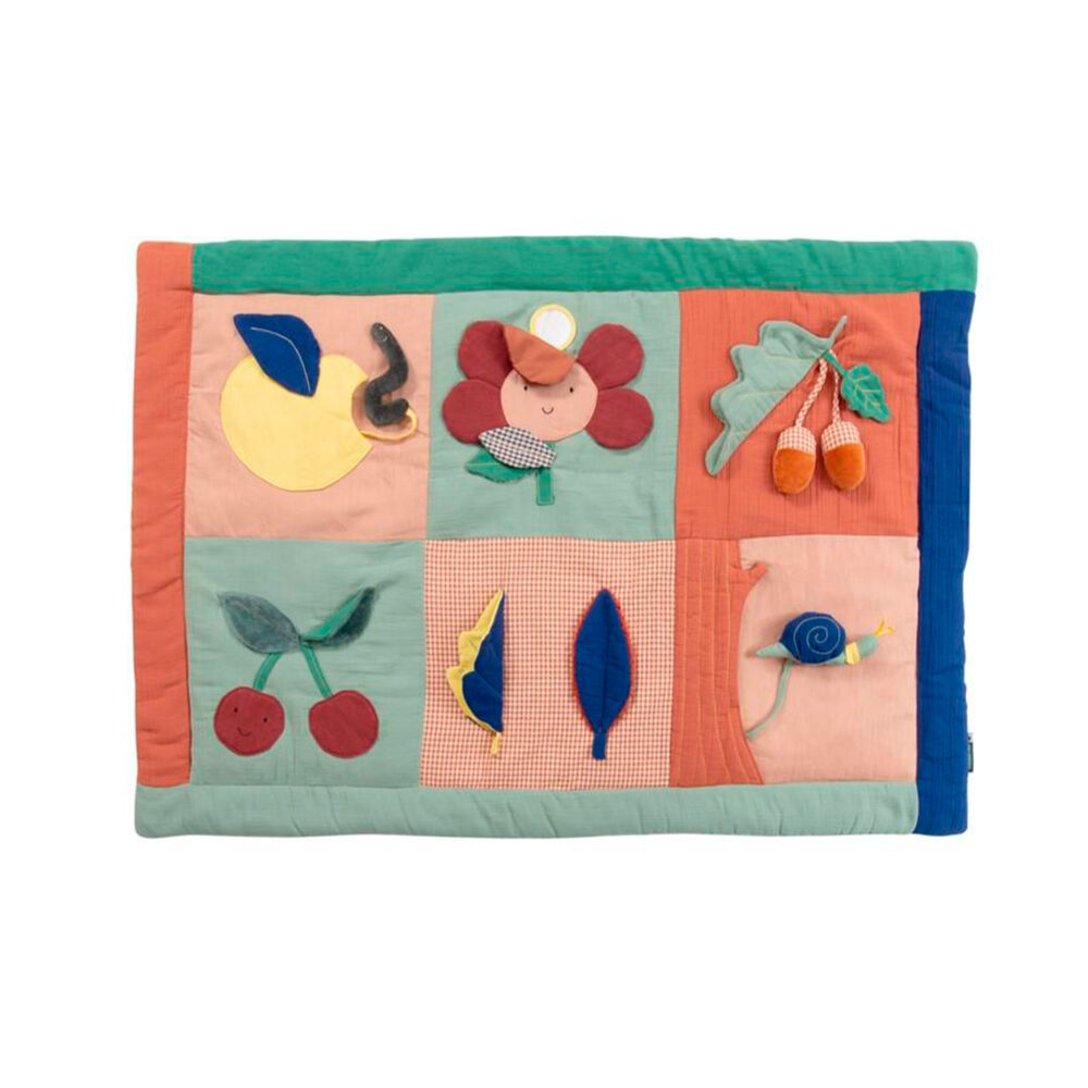 ALFOMBRA DE ACTIVIDADES DE 98 X 78 CM COLECCIÓN POMME DES BOIS