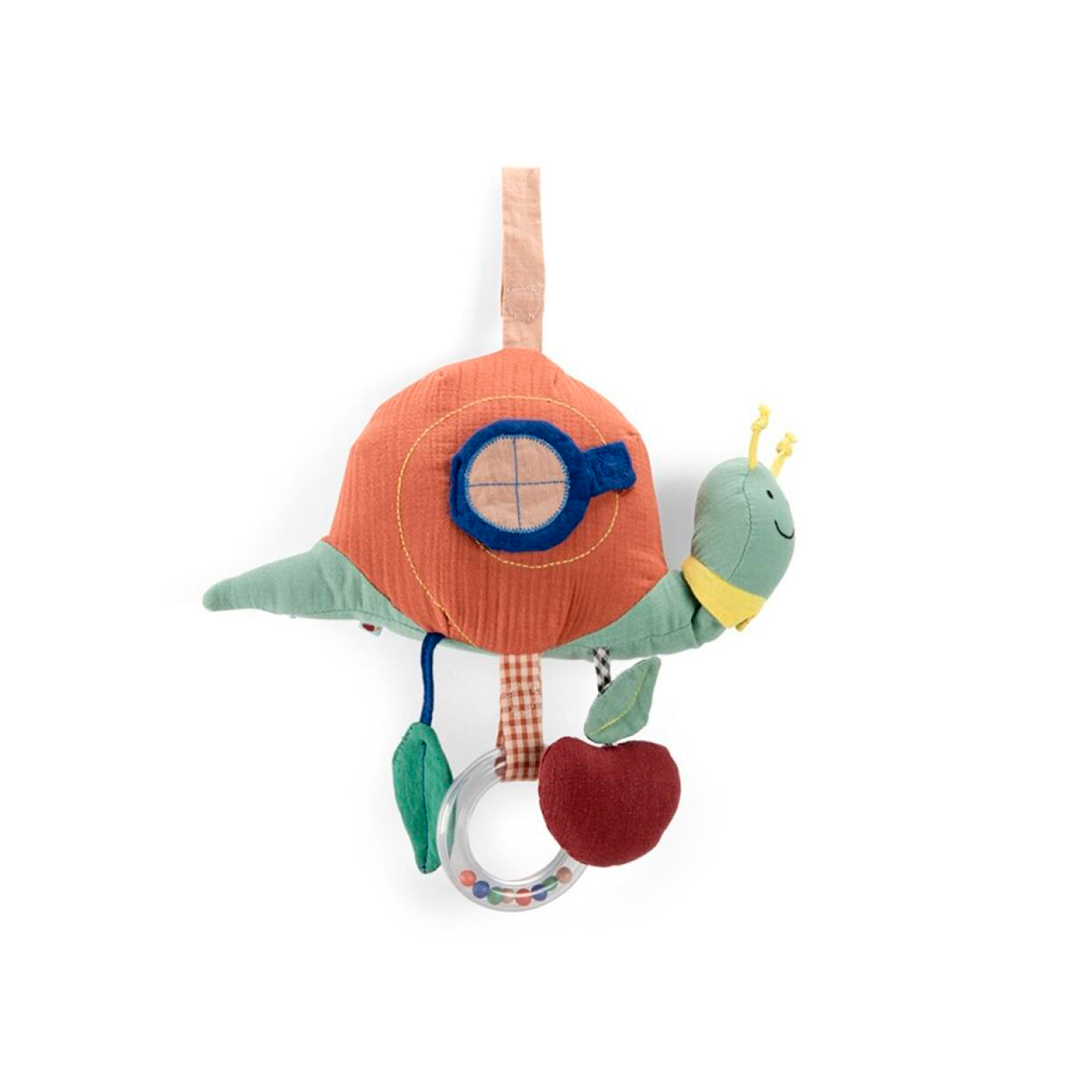 PELUCHE GRANDE BALLENA JOROBADA COLECCIÓN TOUT AUTOUR DU MONDE