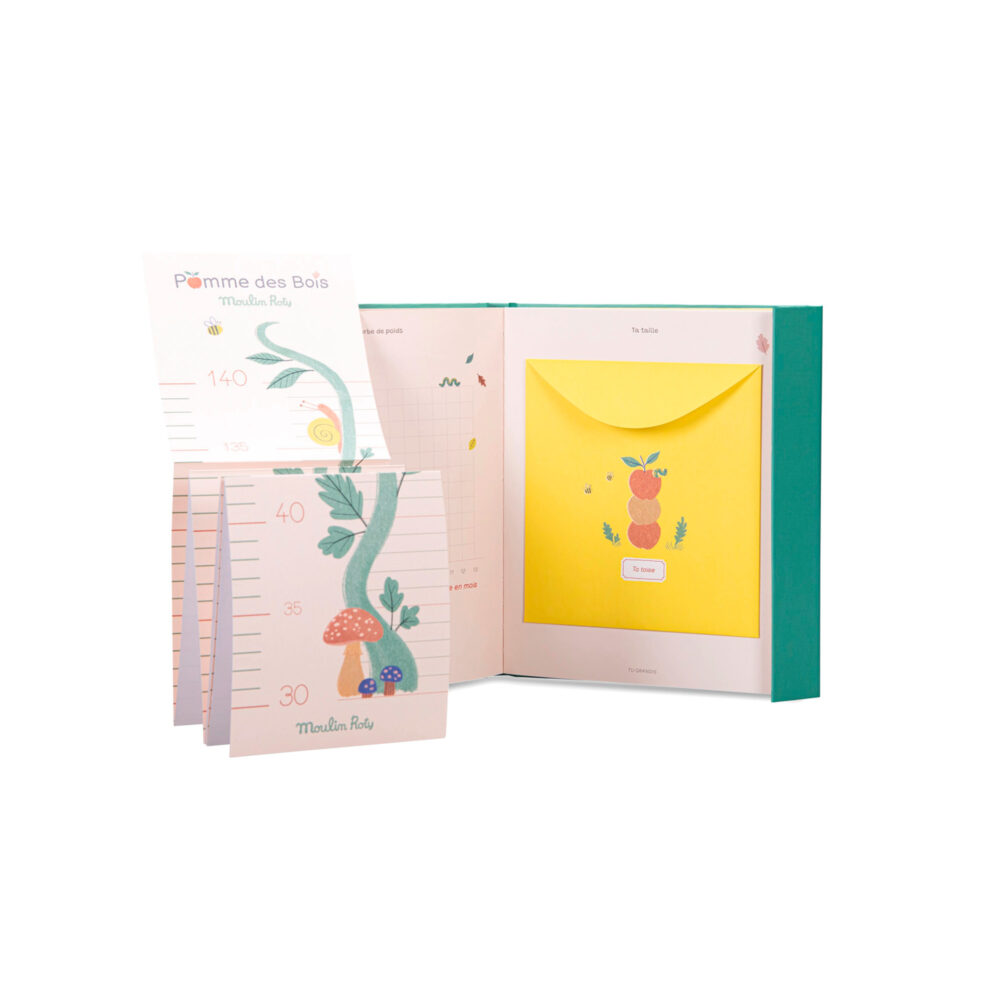 LIBRO DE NACIMIENTO EN FRANCÉS COLECCIÓN POMME DES BOIS