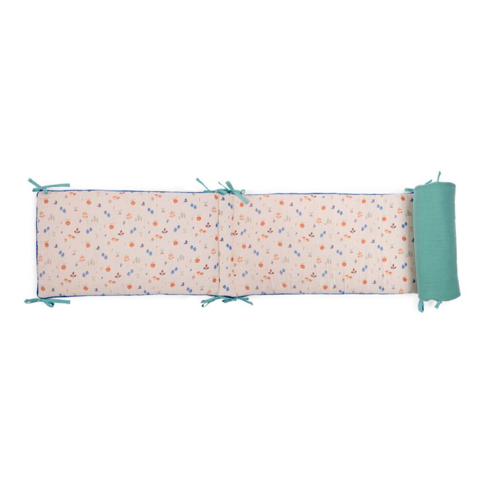 PROTECTOR DE CUNA DE ALGODÓN 180 X 40 CM COLECCIÓN POMME DES BOIS