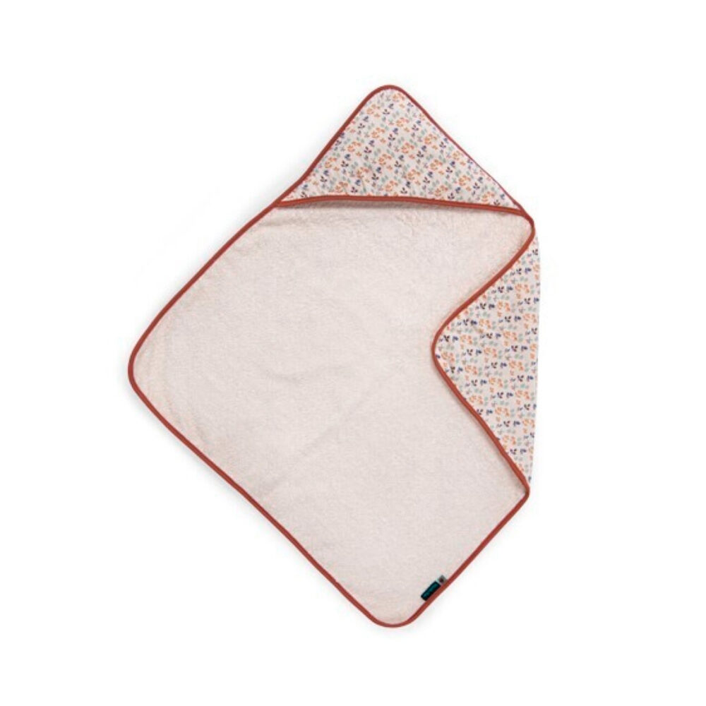 TOALLA DE BAÑO DE ALGODÓN CON CAPUCHA 80 X 80 CM COLECCIÓN POMME DES BOIS
