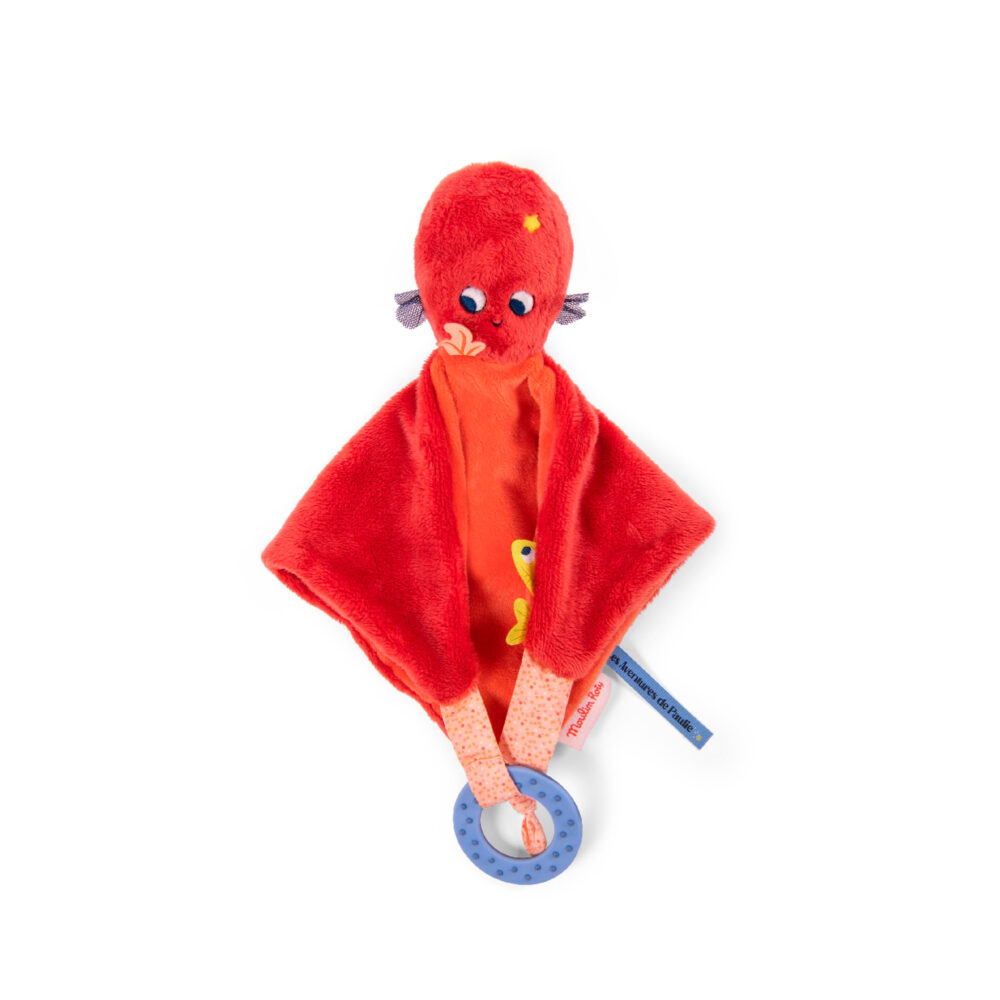 DOUDOU DE PULPO PAULIE COLECCIÓN LAS AVENTURAS DE PAULIE