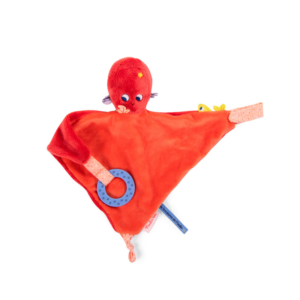 DOUDOU DE PULPO PAULIE COLECCIÓN LAS AVENTURAS DE PAULIE