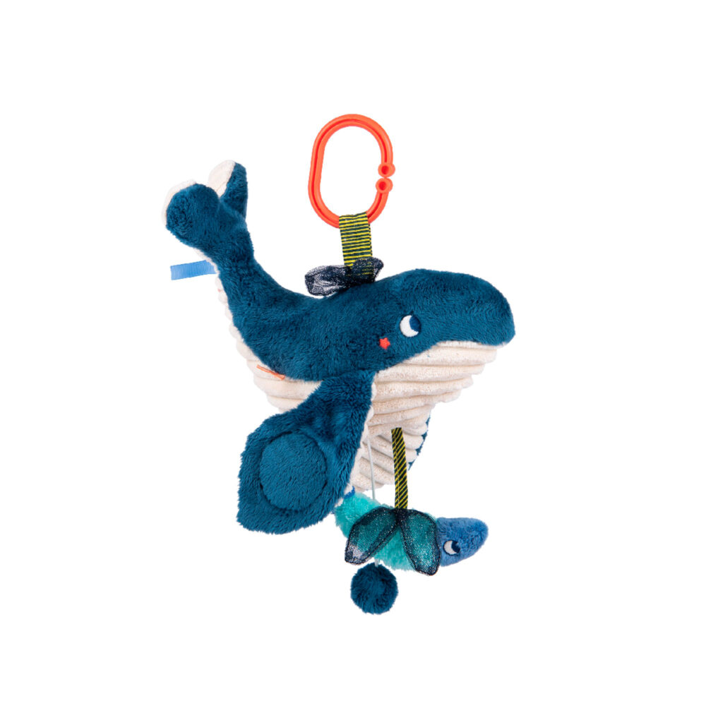PELUCHE MUSICAL DE BALLENA COLECCIÓN LAS AVENTURAS DE PAULIE