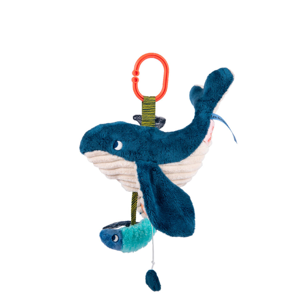 PELUCHE MUSICAL DE BALLENA COLECCIÓN LAS AVENTURAS DE PAULIE