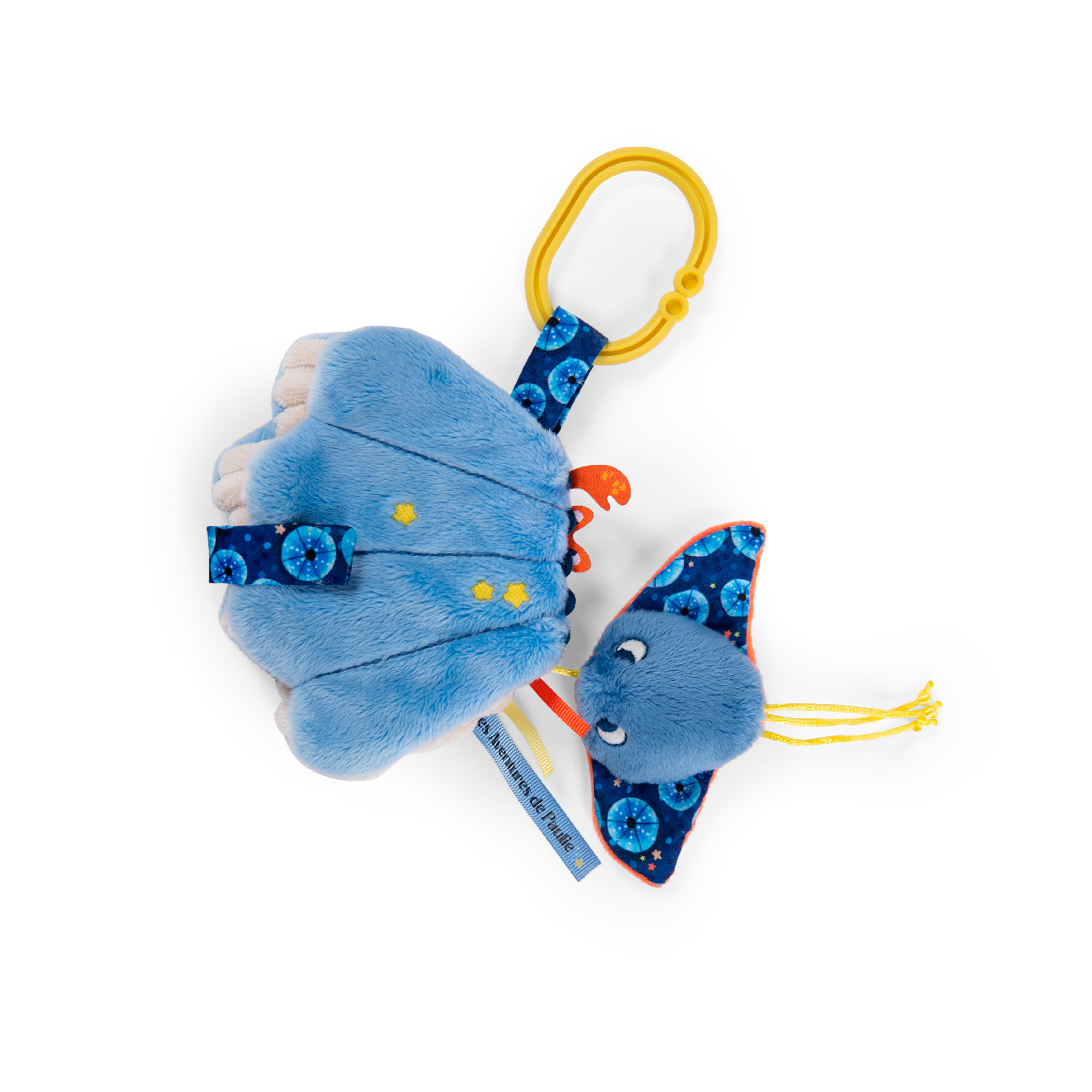 PELUCHE GRANDE BALLENA JOROBADA COLECCIÓN TOUT AUTOUR DU MONDE