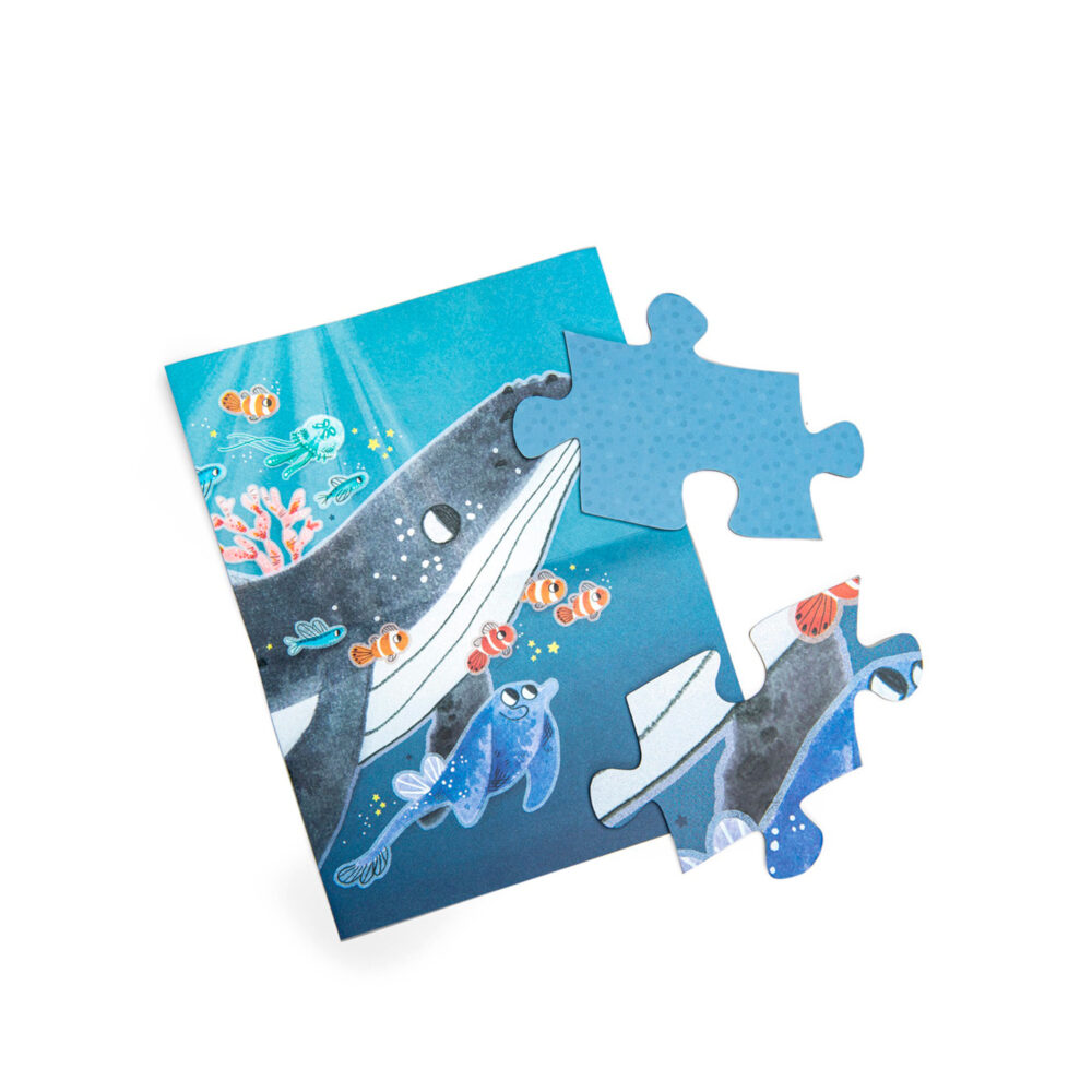 ROMPECABEZAS DE BALLENA DE 36 PIEZAS COLECCIÓN LAS AVENTURAS DE PAULIE