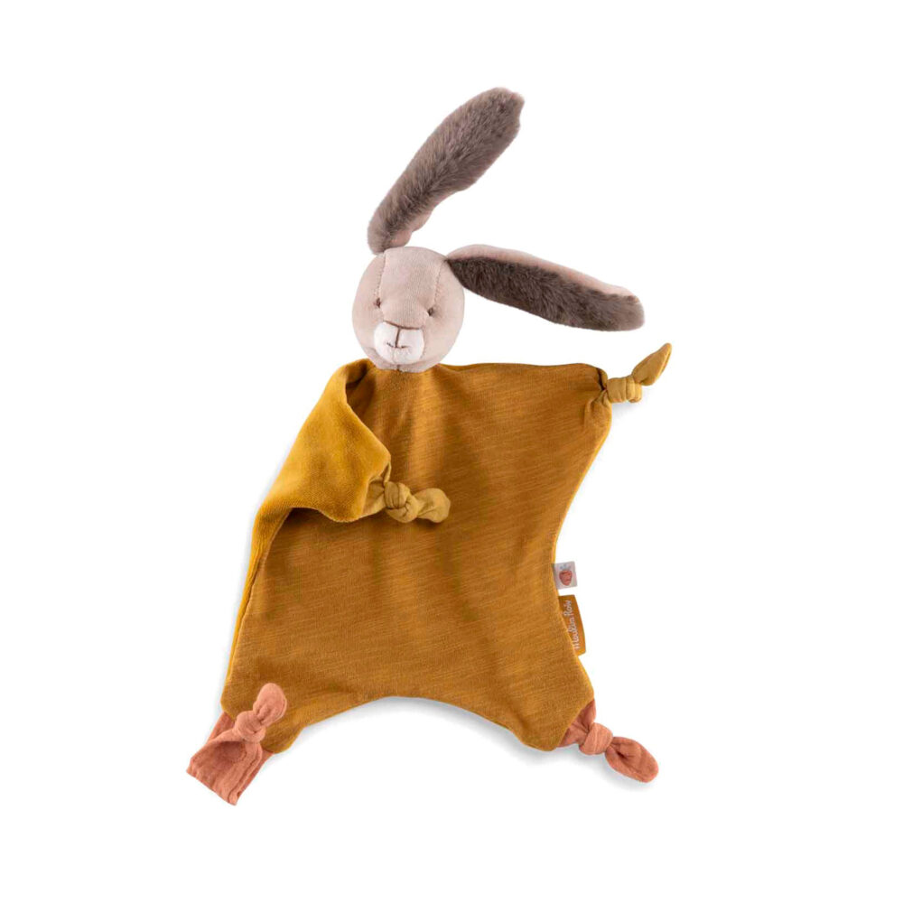 DOU DOU DE CONEJO OCRE COLECCIÓN TRES CONEJITOS
