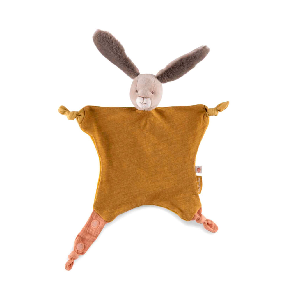 DOU DOU DE CONEJO OCRE COLECCIÓN TRES CONEJITOS