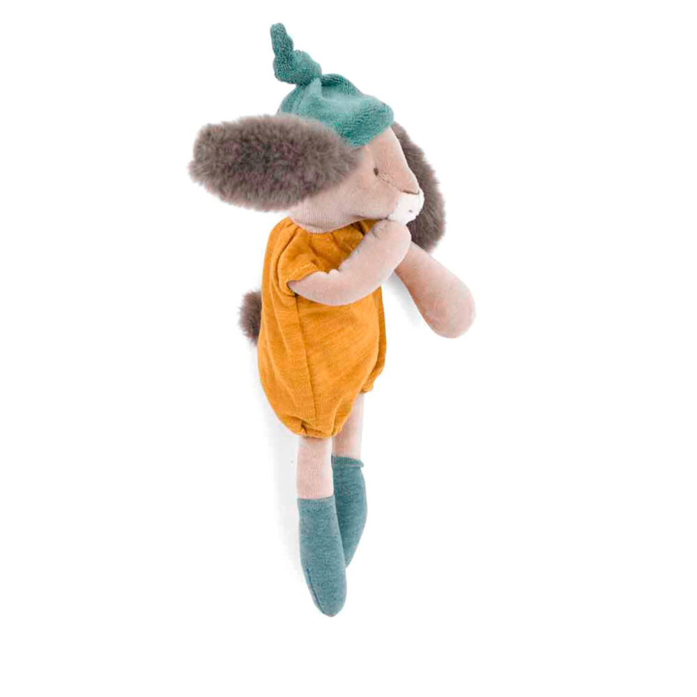 PELUCHE DE CONEJO OCRE COLECCIÓN TRES CONEJITOS