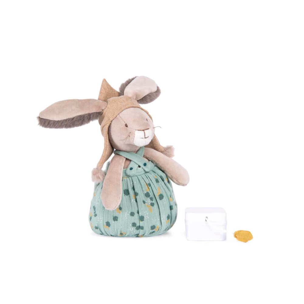 PELUCHE MUSICAL DE CONEJO COLECCIÓN TRES CONEJITOS
