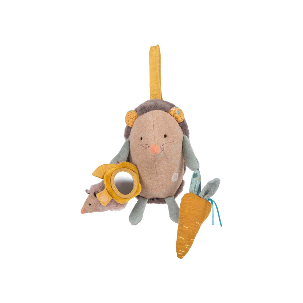 PELUCHE DE ACTIVIDAD DE ERIZO COLECCIÓN TRES CONEJITOS