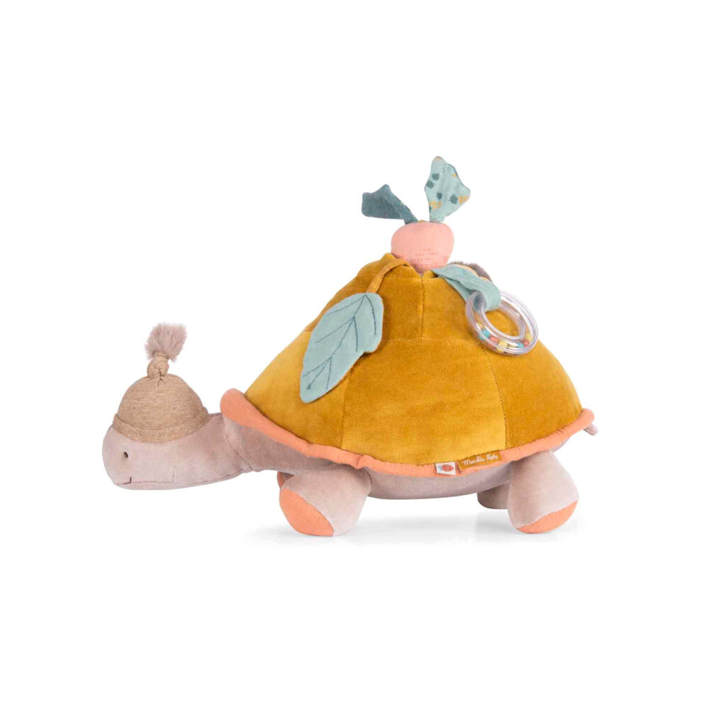 PELUCHE DE ACTIVIDAD TORTUGA GRANDE COLECCIÓN TRES CONEJITOS