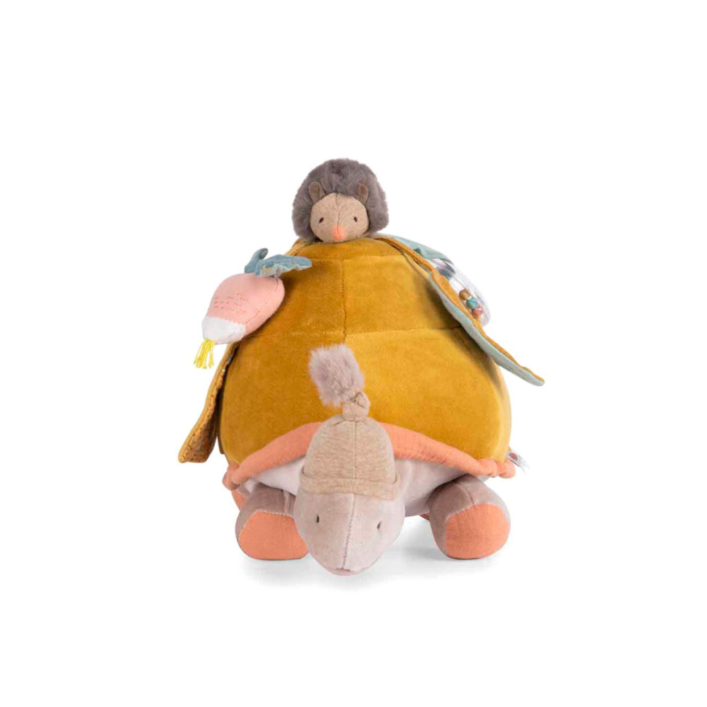PELUCHE DE ACTIVIDAD TORTUGA GRANDE COLECCIÓN TRES CONEJITOS