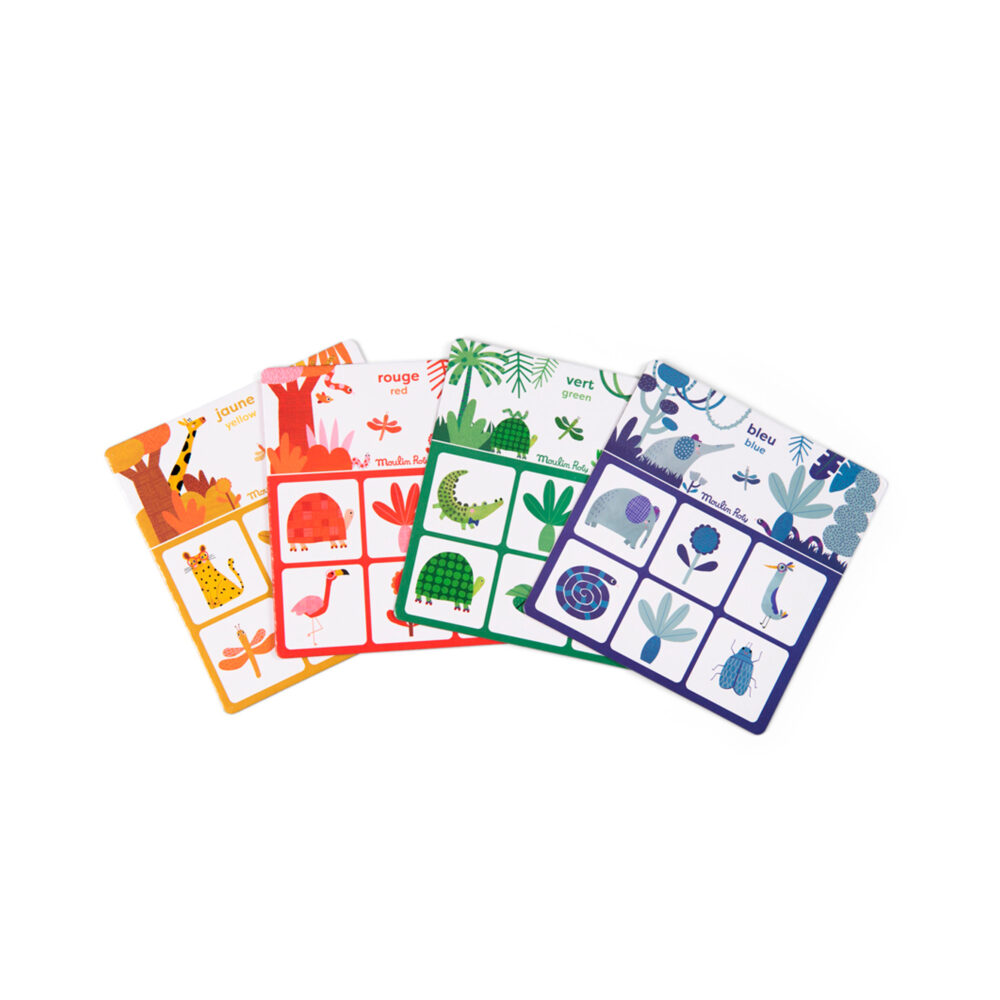 JUEGO DE LOTERÍA COLORES COLECCIÓN LES TOUPITIS