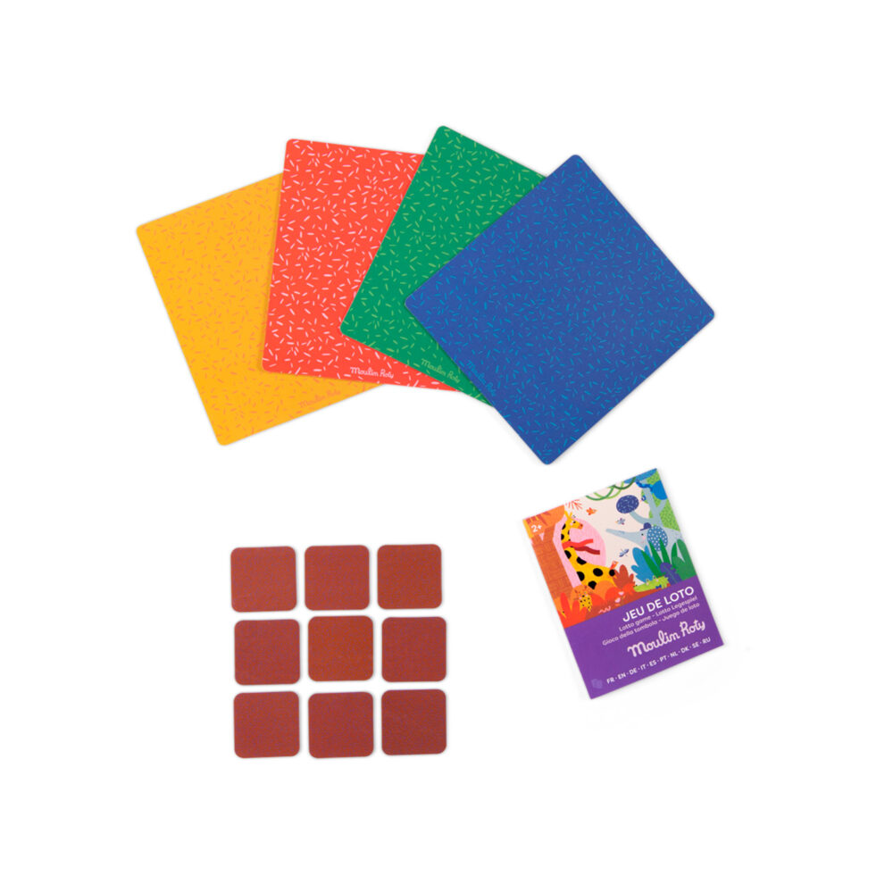 JUEGO DE LOTERÍA COLORES COLECCIÓN LES TOUPITIS