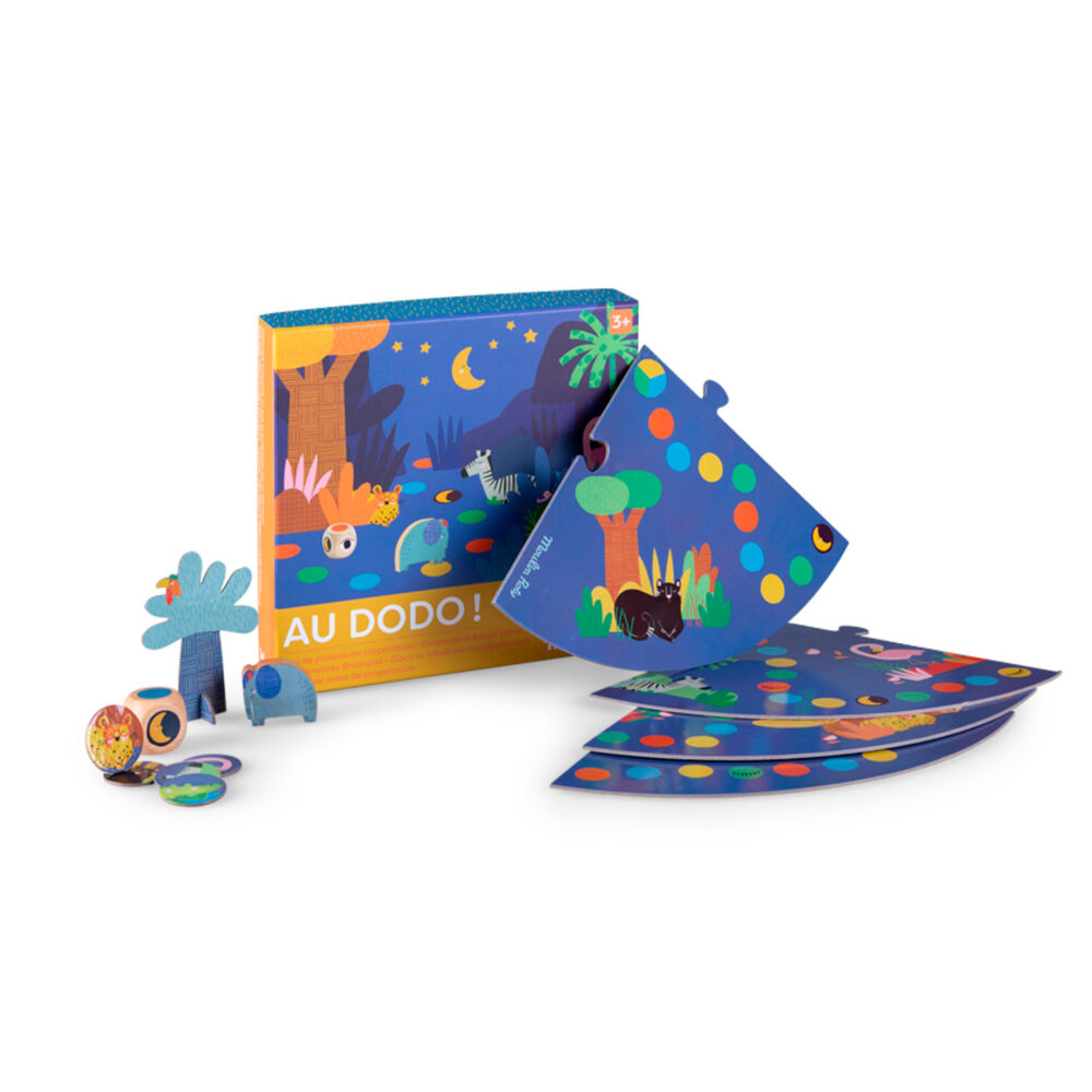 JUEGO DE MESA COOPERATIVO A DORMIR COLECCIÓN LES TOUPITIS