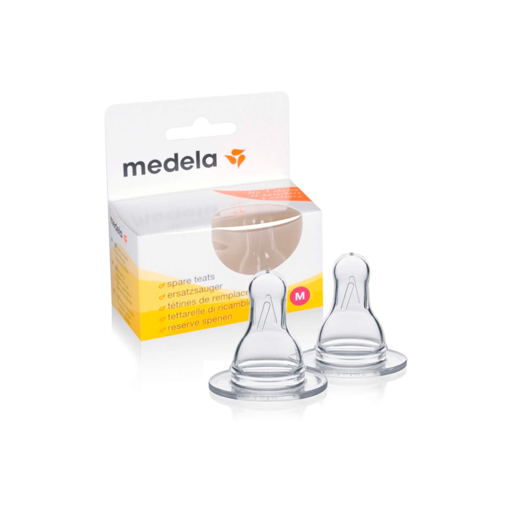 TETINA DE SILICONA FLUJO MEDIO TALLA M MEDELA