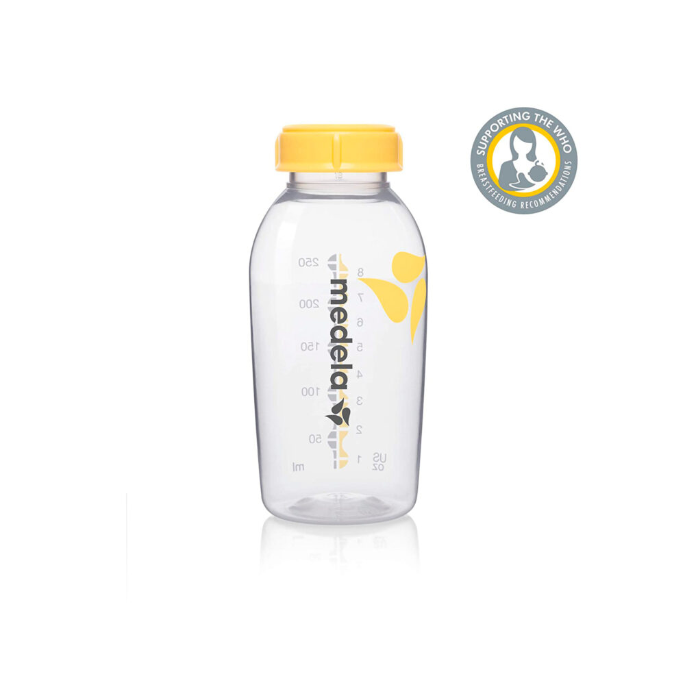 SET DE 2 BOTELLAS PARA ALMACENAMIENTO DE LECHE MATERNA DE 250 ML/8 ONZAS MEDELA