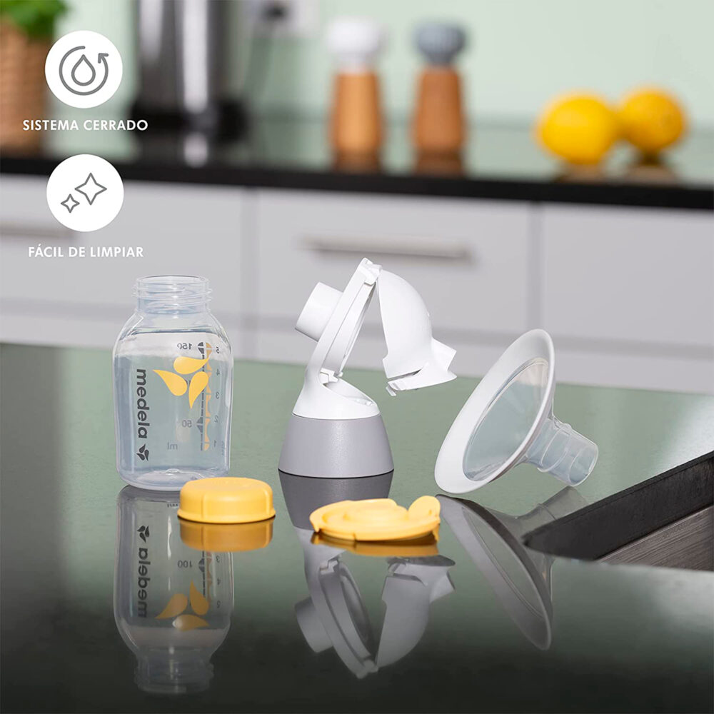 EXTRACTOR ELÉCTRICO DE LECHE MATERNA SOLO SINGLE BREAST PUMP MEDELA