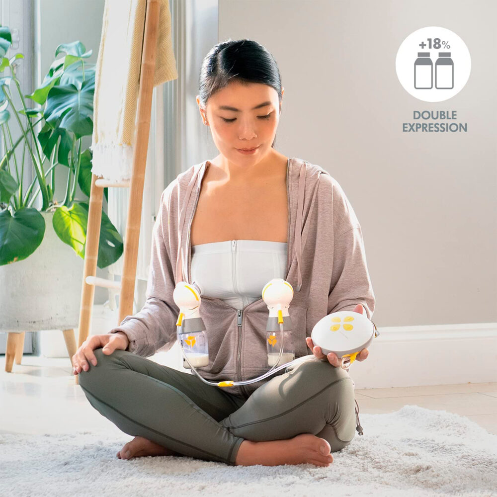 EXTRACTOR DOBLE ELÉCTRICO DE LECHE MATERNA SWING MAXI BREAST PUMP MEDELA