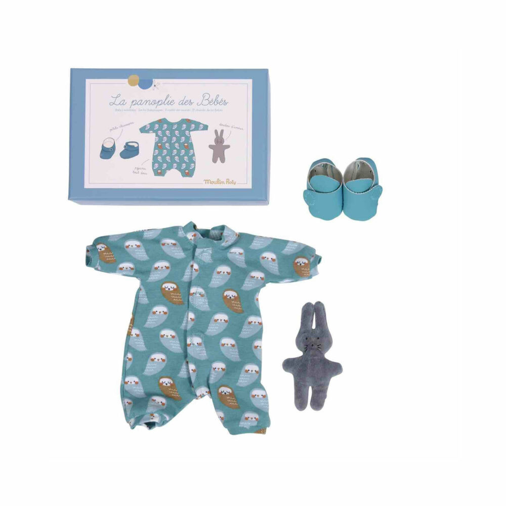 PIJAMA PARA MUÑECO BEBÉ COLECCIÓN LES BÉBÉS