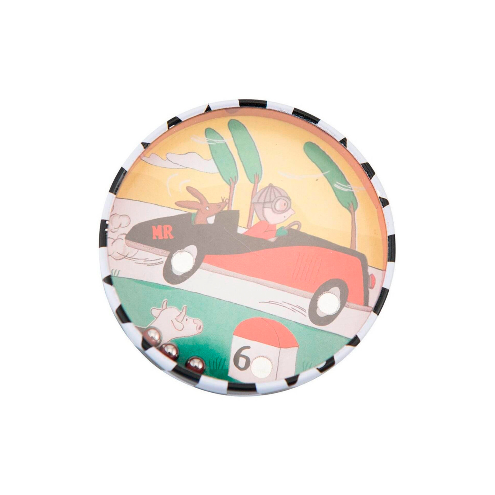 JUEGO DE CANICAS DE RALLY DE 5.5 CM COLECCIÓN LES PETITES MERVEILLES