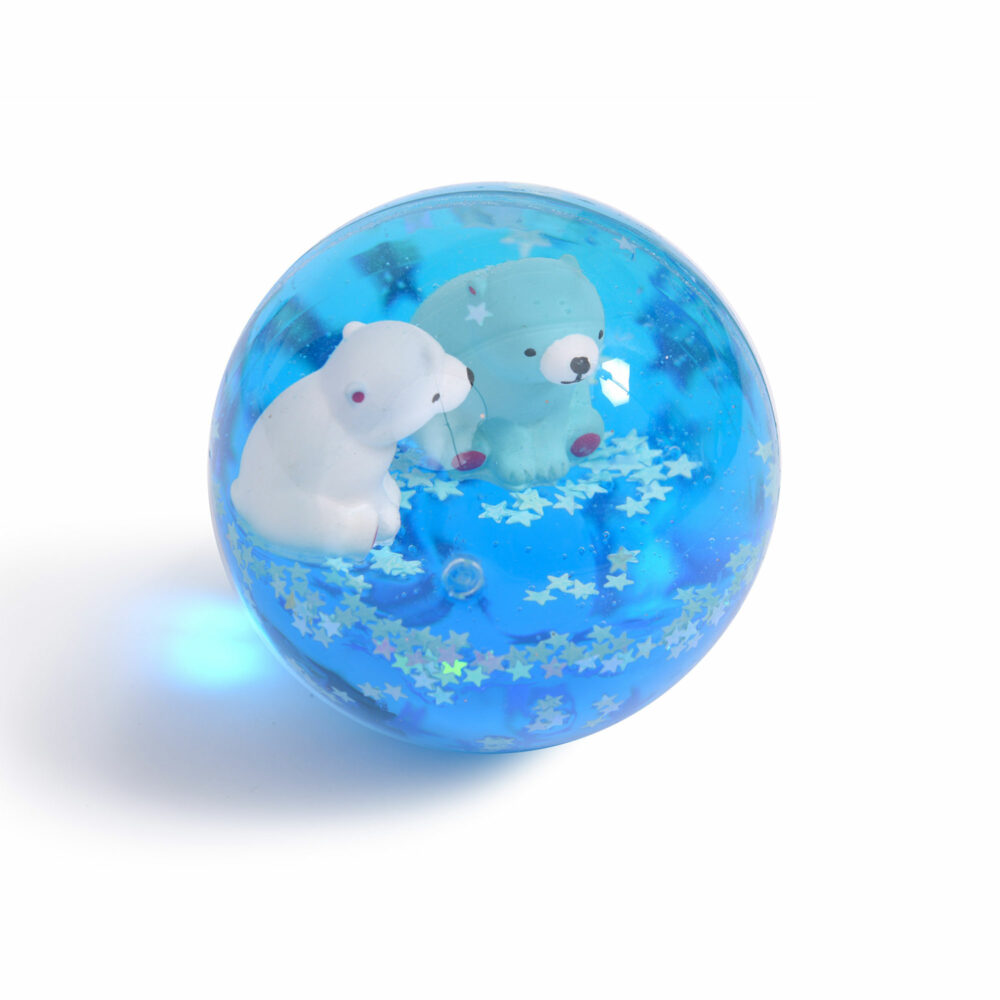 PELOTA SALTARINA OSOS PEQUEÑOS 6 CM COLECCIÓN LES PETITES MERVEILLES