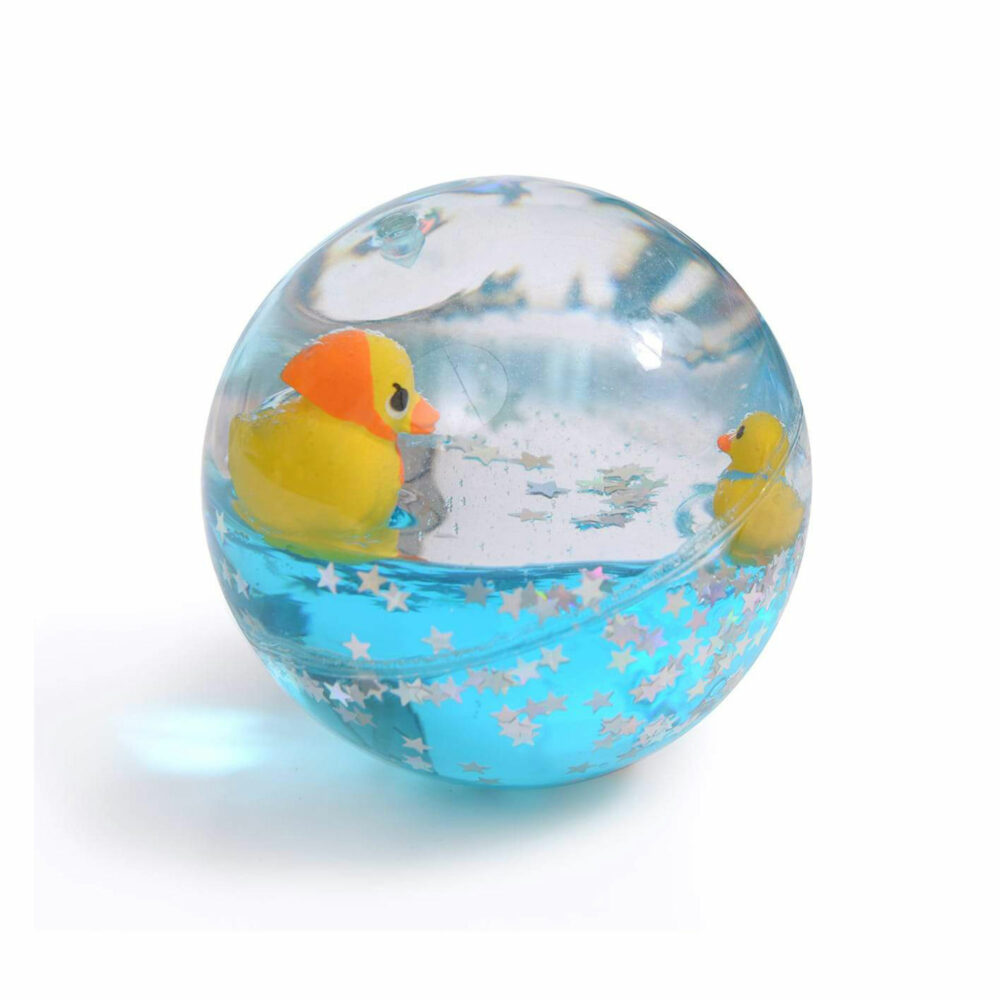 PELOTA SALTARINA PATOS PEQUEÑOS 6 CM COLECCIÓN LES PETITES MERVEILLES