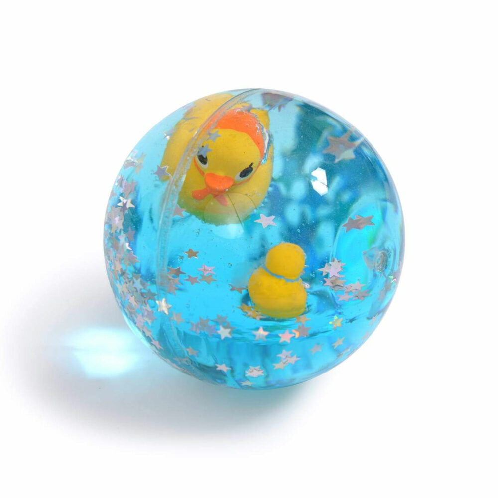 PELOTA SALTARINA PATOS PEQUEÑOS 6 CM COLECCIÓN LES PETITES MERVEILLES