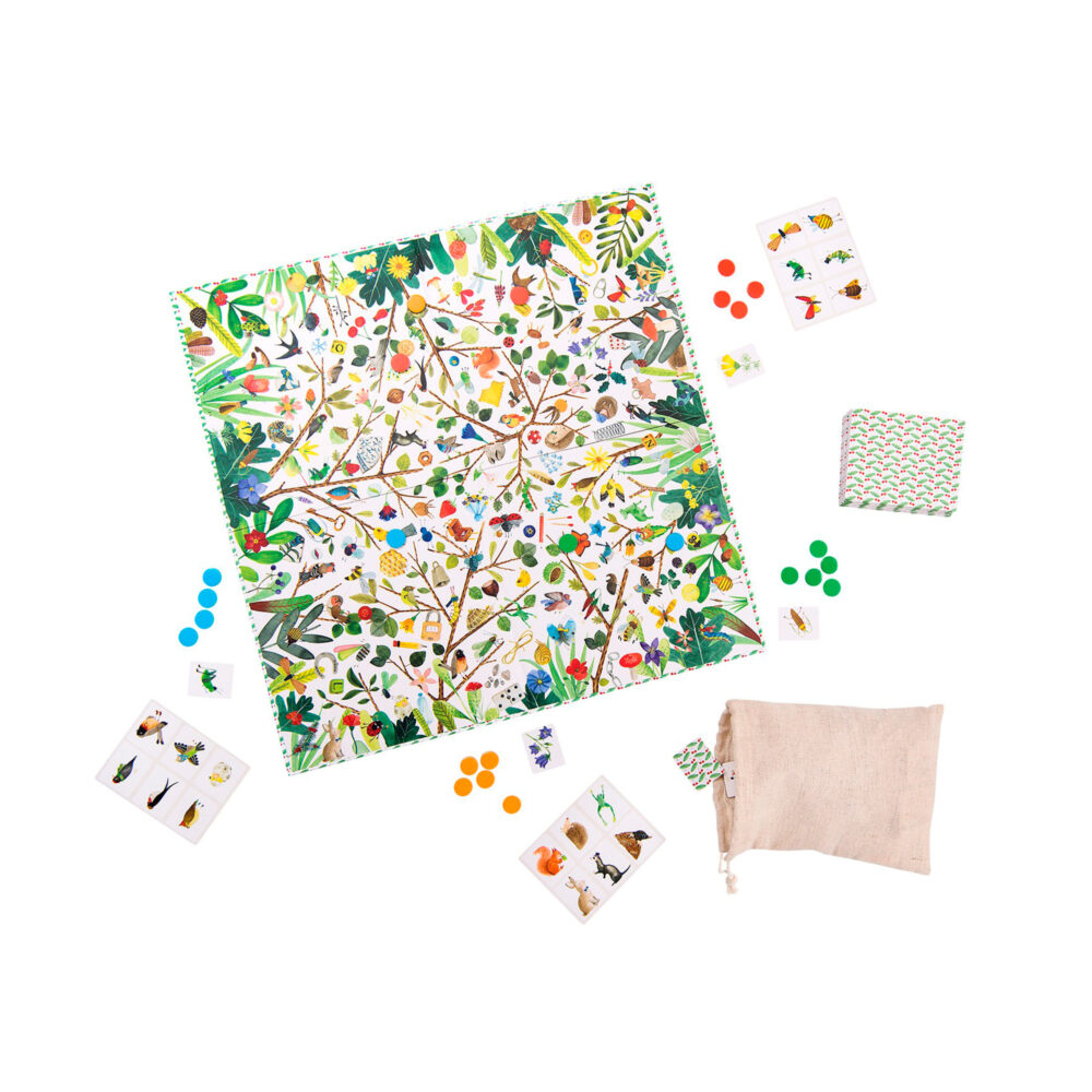 JUEGO DE OBSERVACIÓN PARA NIÑOS COLECCIÓN LE JARDIN DU MOULIN