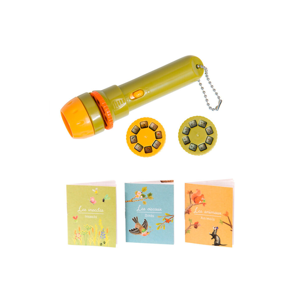 LINTERNA PROYECTOR DE HISTORIAS COLECCIÓN LE JARDIN DU MOULIN