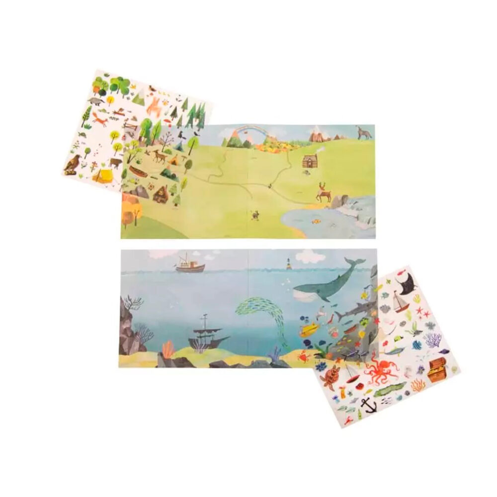 CALCOMANÍA EL EXPLORADOR COLECCIÓN LE JARDIN DU MOULIN