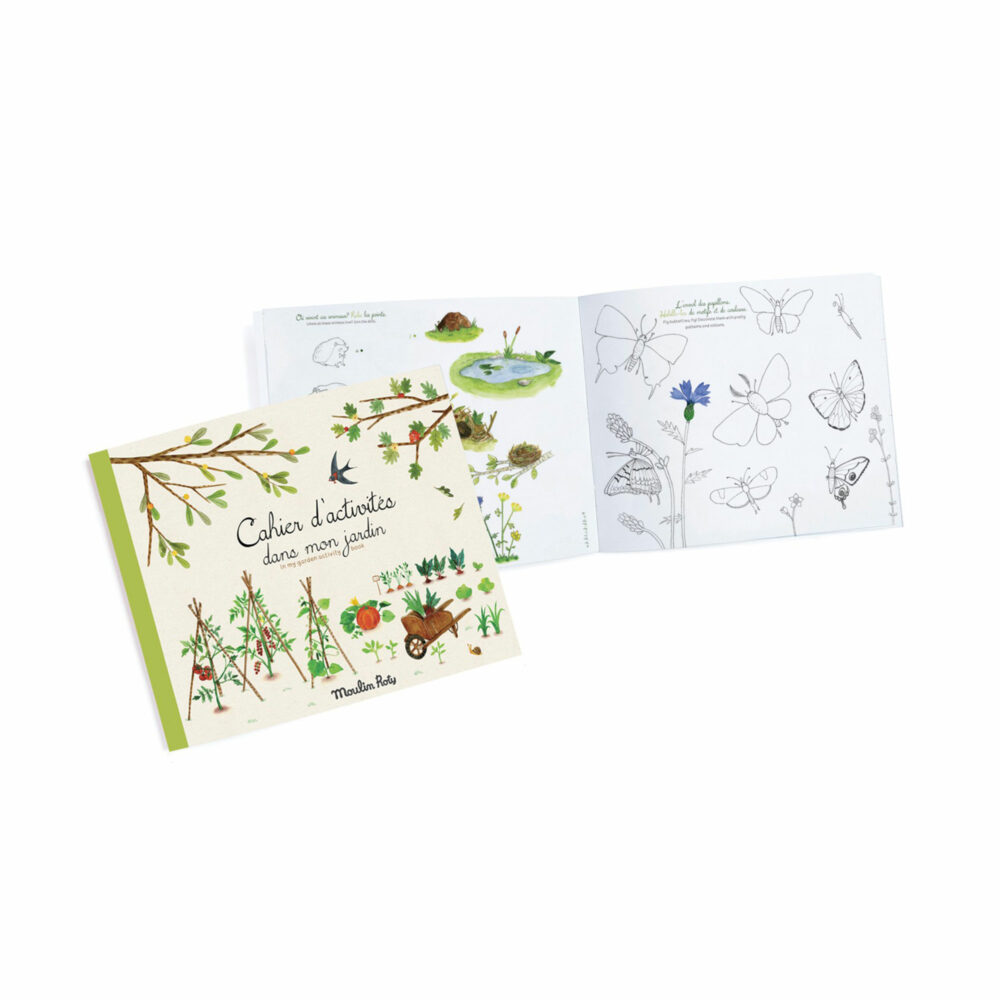 LIBRO PARA COLOREAR DE 36 PÁGINAS COLECCIÓN LE JARDIN DU MOULIN