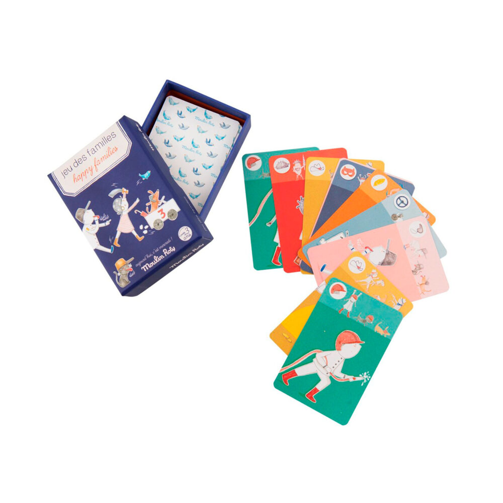 JUEGO DE LAS FAMILIAS COLECCIÓN AUJOURD’HUI C’EST MERCREDI