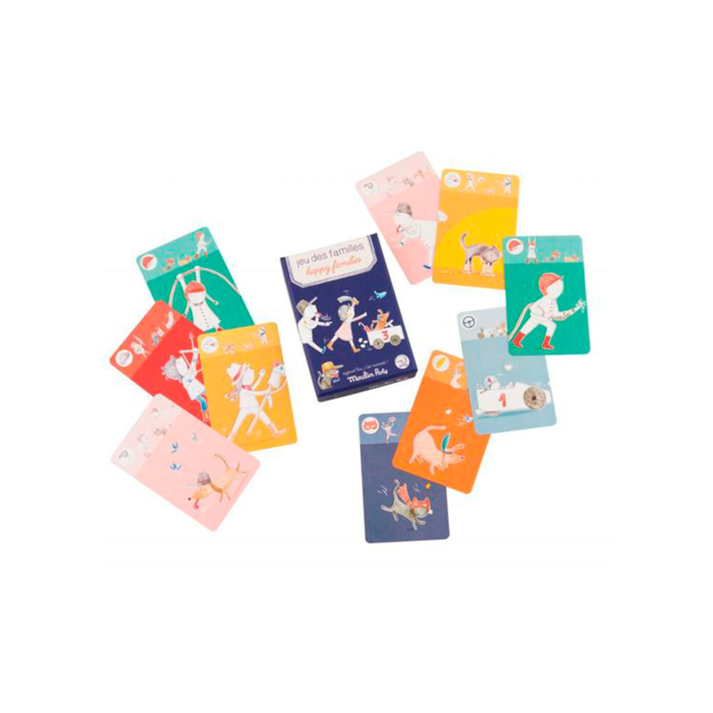 JUEGO DE LAS FAMILIAS COLECCIÓN AUJOURD’HUI C’EST MERCREDI