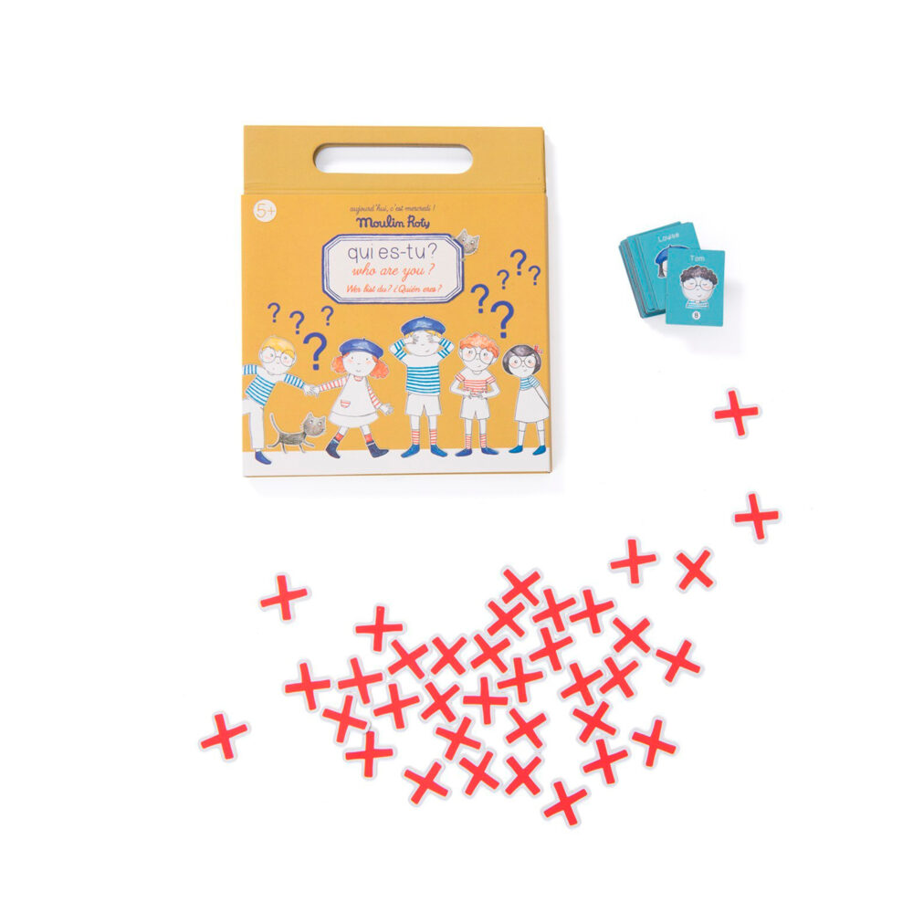 JUEGO MAGNÉTICO ¿QUIÉN ERES? COLECCIÓN AUJOURD’HUI C’EST MERCREDI