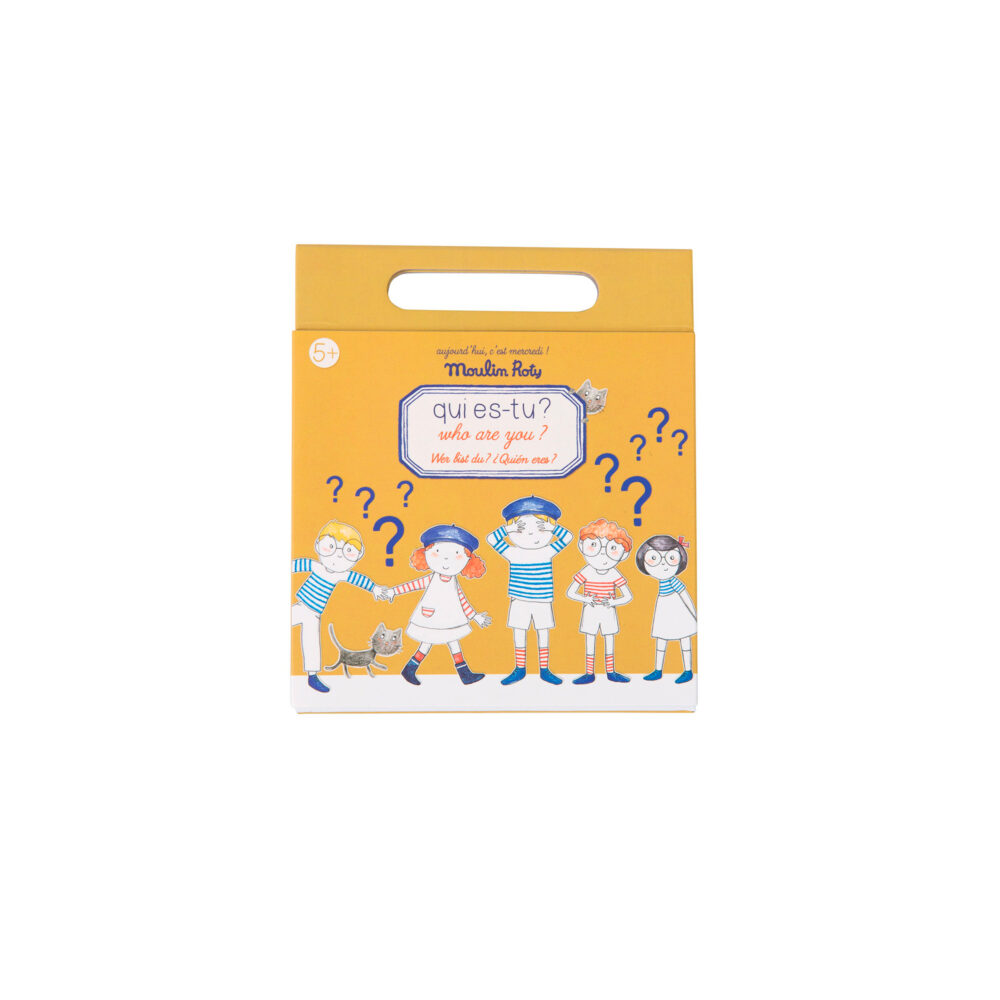 JUEGO MAGNÉTICO ¿QUIÉN ERES? COLECCIÓN AUJOURD’HUI C’EST MERCREDI